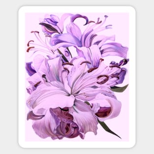 Purple Lillies for #CreateArtHistory Sticker